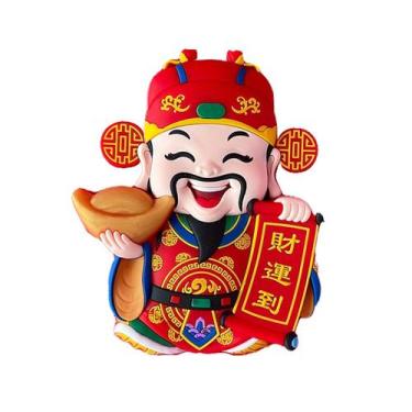 Imagem de Desenho animado infantil de anime Gods of Wealths, ímã de geladeira, 1