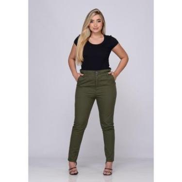 Imagem de Calca Feminina 7921 Clochard Verde-Feminino