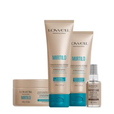 Imagem de Kit Lowell Extrato de Mirtilo Home Care Proteção Nutritiva (4 produtos