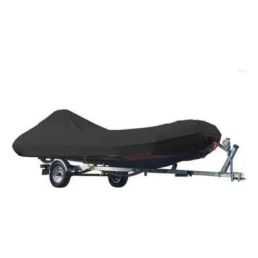 Imagem de Capa De Proteção Para Bote Inflável Flexboat Sr 15 Com Targa, Preto