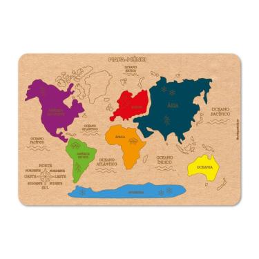 Imagem de Mapa Múndi - Unique Kids