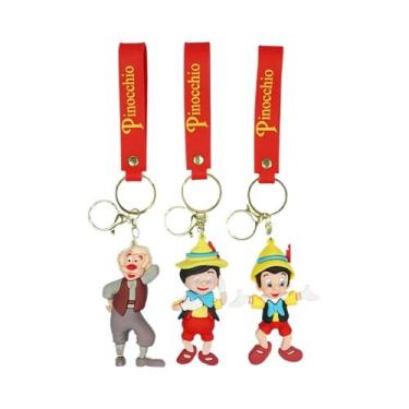 Imagem de Chaveiro Disney Pinóquio Para Crianças, Boneco De Anime, Decoração De 