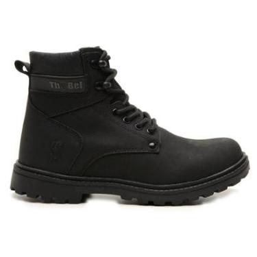 Imagem de Bota Masculina WorkBel ThaBel Preta com Palmilha Anti Perfurante e CA-Unissex
