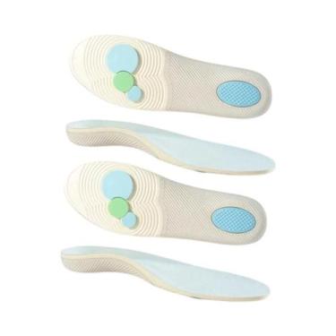 Imagem de Palmilhas Ortopédicas Unissex Com Suporte Para Arco Plantar, Para Fasc