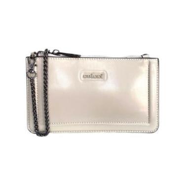 Imagem de Bolsa Feminina Colcci Flat Basic Alça Corrente Pequena Creme-Feminino