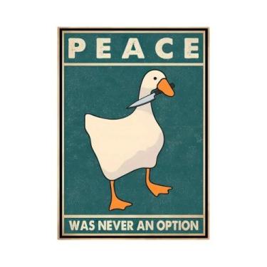 Imagem de Pôster De Arte De Parede Com Citações Clássicas Engraçadas Sobre Paz, 