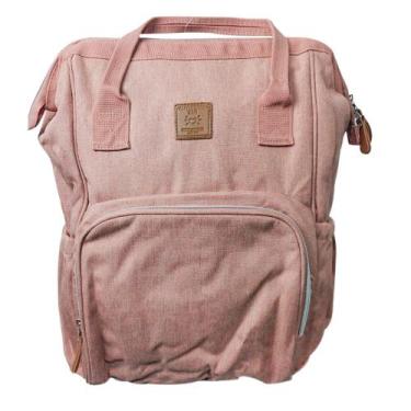 Imagem de Mochila De Costas Maternidade Térmica Baby Bag Clio Style, Salmão