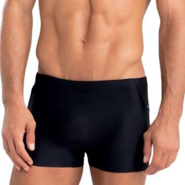 Imagem de Sunga Mash Boxer Forrada Moda Praia Bolso com Zíper e Cordão de Regulagem Masculina Adulto FPS 50-Masculino