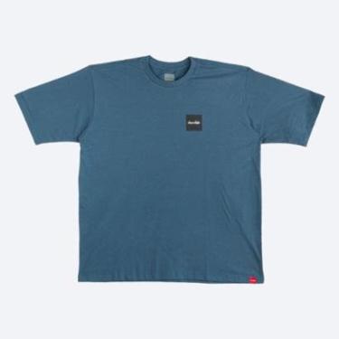 Imagem de CAMISETA CHOCOLATE SKATEBOARD OVER CHOCO SQUARE TEE AZUL-Unissex