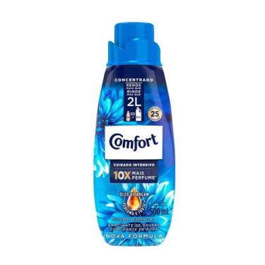 Imagem de Amaciante Concentrado Cuidado Intensivo Comfort 500ml, Óleo de Argan, 