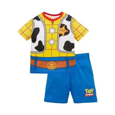 Imagem de Conjunto De Pijamas De Verão Para Meninos E Meninas, Roupas De Duas Pe