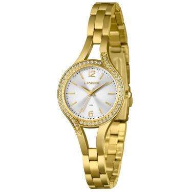 Imagem de Relógio Lince Feminino Ref: Lrgm070l30 S2kx Bracelete Dourado