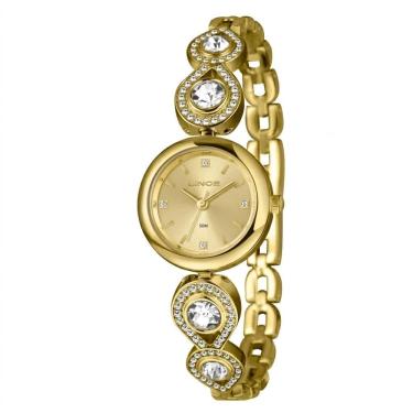 Imagem de Relógio Lince Feminino Ref: Lrgm069l25 C1kx Bracelete Dourado