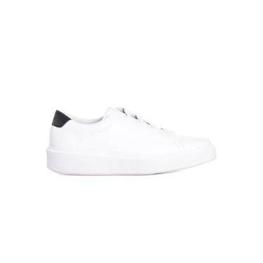 Imagem de Tênis Masculino Pixolé Casual Couro Branco-Masculino