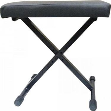 Imagem de Banqueta para Teclado BT200 para Músicos com Estrutura Reforçada Desmontável com 2 Regu...