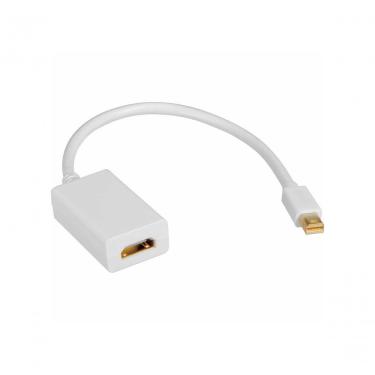 Imagem de Cabo Adaptador HDMI ADAP0041 Mini Displayport Macho para HDMI Fêmea 1920 X 1080P 15CM NWT