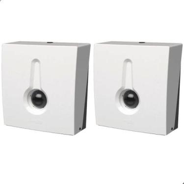 Imagem de Dispenser para Papel Toalha Kit 2 Unidades TOALHEIRO Suporte Interfolh