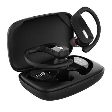 Imagem de Fones de ouvido sem fio Fones de ouvido Bluetooth Reproduzem fones de 
