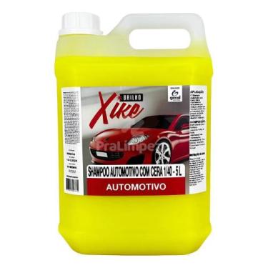 Imagem de Shampoo Automotivo Brilho Xike Com Cera Concentrado 5L pH Ne - Congrat