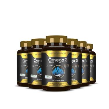 Imagem de Ômega 3 Concentrado Meg 3 Hf Suplementos 120 Caps com 6-Unissex