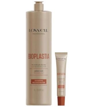 Imagem de Kit Bioplastia 1 Shampoo 1L 1 Máscara 25ml Lowell
