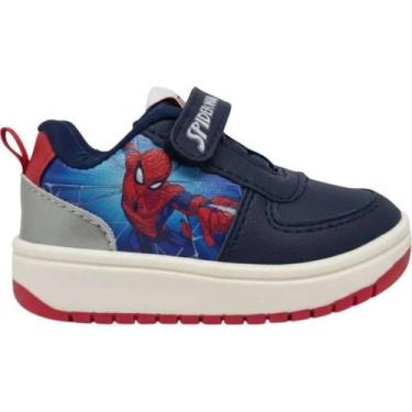 Imagem de Tênis Infantil Marvel Homem Aranha - Azul - 25, Azul, 25