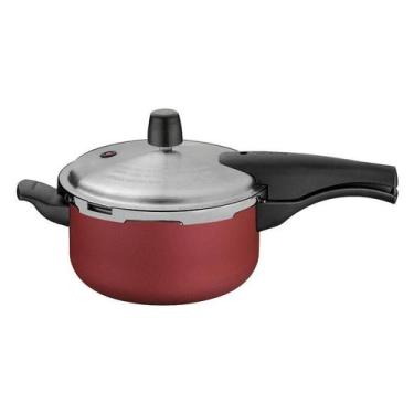 Imagem de Panela de Pressão Tramontina Vancouver 20cm 3L Vermelho