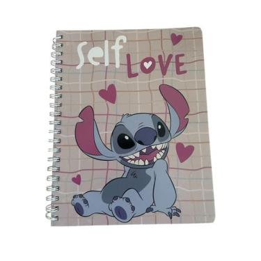 Imagem de Caderno Escolar Stichi Capa Dura de 80 folhas Cor Capa:Rosa - Culturam