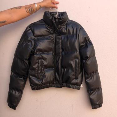 Imagem de Jaqueta puffer crooped feminina - Evorlli, Preto, P