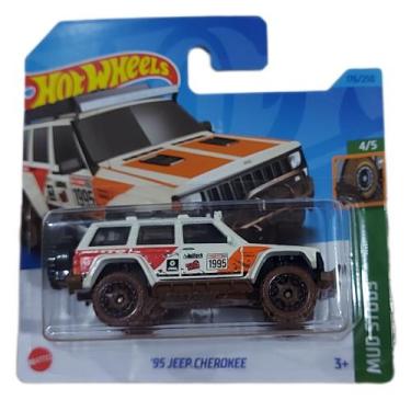 Imagem de 95 Jeep Cherokee Hot Wheels THunt Lote J 2023 HKL02