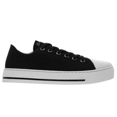 Imagem de Tênis Casual Feminino Ramarim 2393222 Preto, 36, Preto