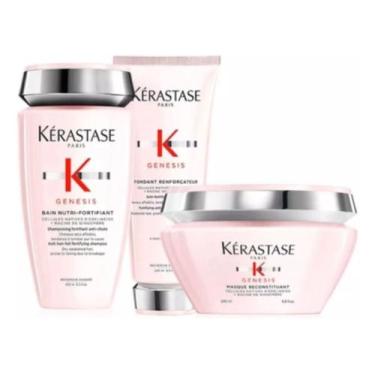 Imagem de Kit Genesis Nutri Shampoo+ Condicionador+ Máscara Pq KHair - Loréal Pr