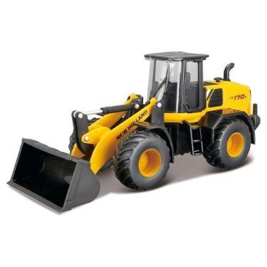 Imagem de Brinquedo Trator Carregadeira New Holland 1/50 - Burago