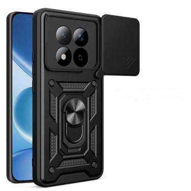 Imagem de Capa Capinha Armadura Para Xiaomi Redmi Note 15 Pro 5G Cor:Preto - Ind