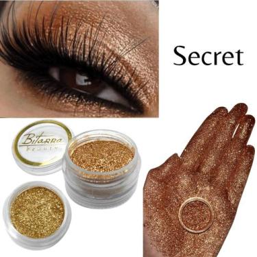 Imagem de Sombra asa de borboleta pigmento e Glitter Cor Secret - Bitarra Beauty