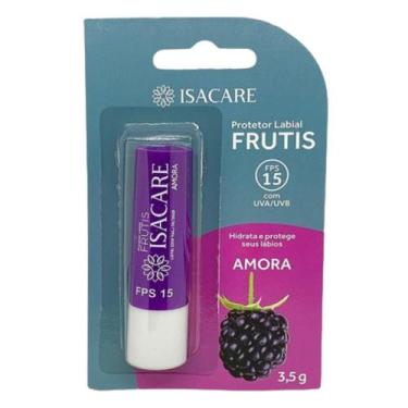 Imagem de Protetor Labial Isacare FPS 15 Amora 3,5g