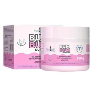 Imagem de Gel Firmador Bum Bum Durinho 250g Desodorante Antiflacidez e Celulite