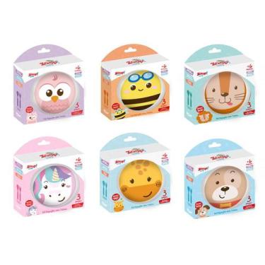 Imagem de Conjunto Refeição Infantil Papinha: Prato + 2 Talheres  Zoop - Zoop To