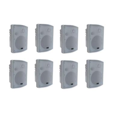 Imagem de Kit 4 Pares Caixa Para Sonorização de Ambiente 30W 5 polegadas LSA05 W