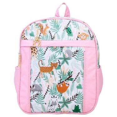 Imagem de Mochila Maternidade Escola Creche Baby Jungle Animais Safari - Espera 