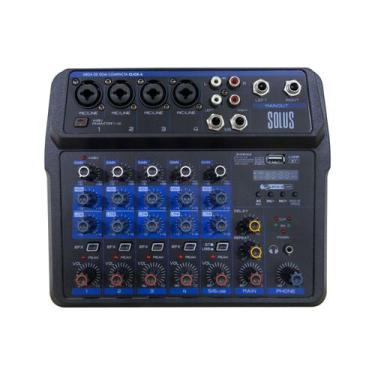 Imagem de Mesa de Som Compacta Solus Click 6 Canais - Soundvoice