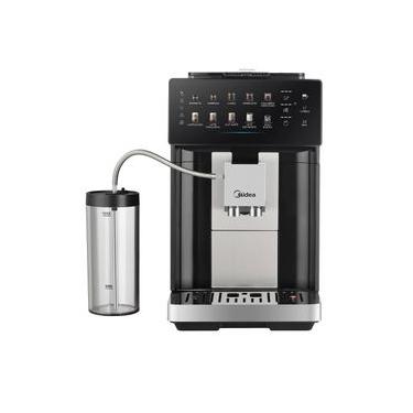Imagem de Cafeteira Midea Espresso Automática com 8 Opções de Cafés Série Pro Aço Escovado - CFA15P