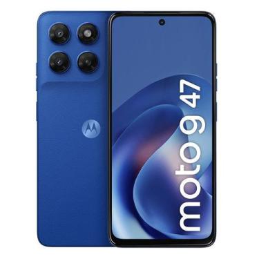 Imagem de Smartphone Motorola Moto G47 5G 256GB - Azul Nautico, 12GB (4GB RAM + 