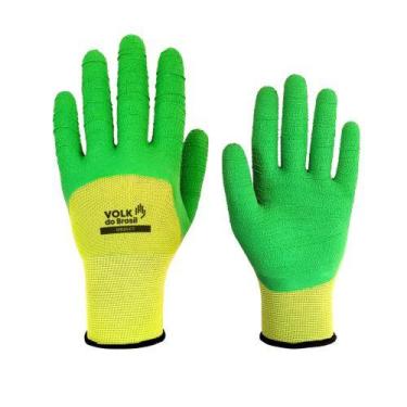Imagem de Luva Poliester Com Látex Green Fit 9 (g) - Volk Do Brasil