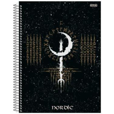 Imagem de Caderno De 10 Materias Nordic 160fls Capas Sortidas - Sao Domingos