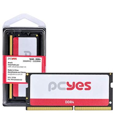 Imagem de MEMÓRIA PCYES SODIMM 16GB DDR4 2666MHZ - PM162666D4SO