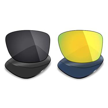 Imagem de Mryok 2 pares de lentes polarizadas de substituição para óculos de sol Oakley Jupiter Squared – Opções