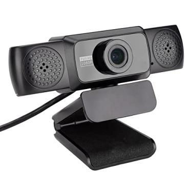 Imagem de Diydeg Webcam 1080p, transmissão Full HD para computador, webcam USB, webcam Pro streaming com microfone/tripé, para computadores e laptops, videoconferência, ensino, transmissão, jogos