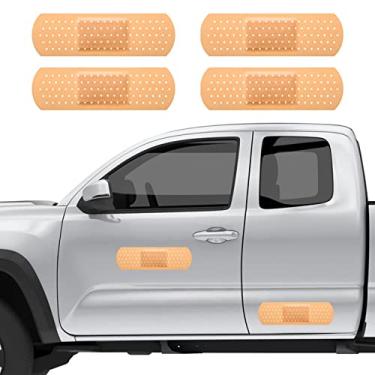 Imagem de adesivos de bandaid de carro | Etiqueta Bandaid do carro gigante Adesivo Para Carro,Decalques de carro engraçados adesivos de geladeira magnéticos para janela de veículo de caminhão de N/a/a