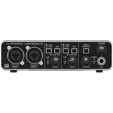 Imagem de Interface de Audio USB Behringer U-Phoria UMC202HD